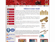 Tablet Screenshot of conexmetals.com